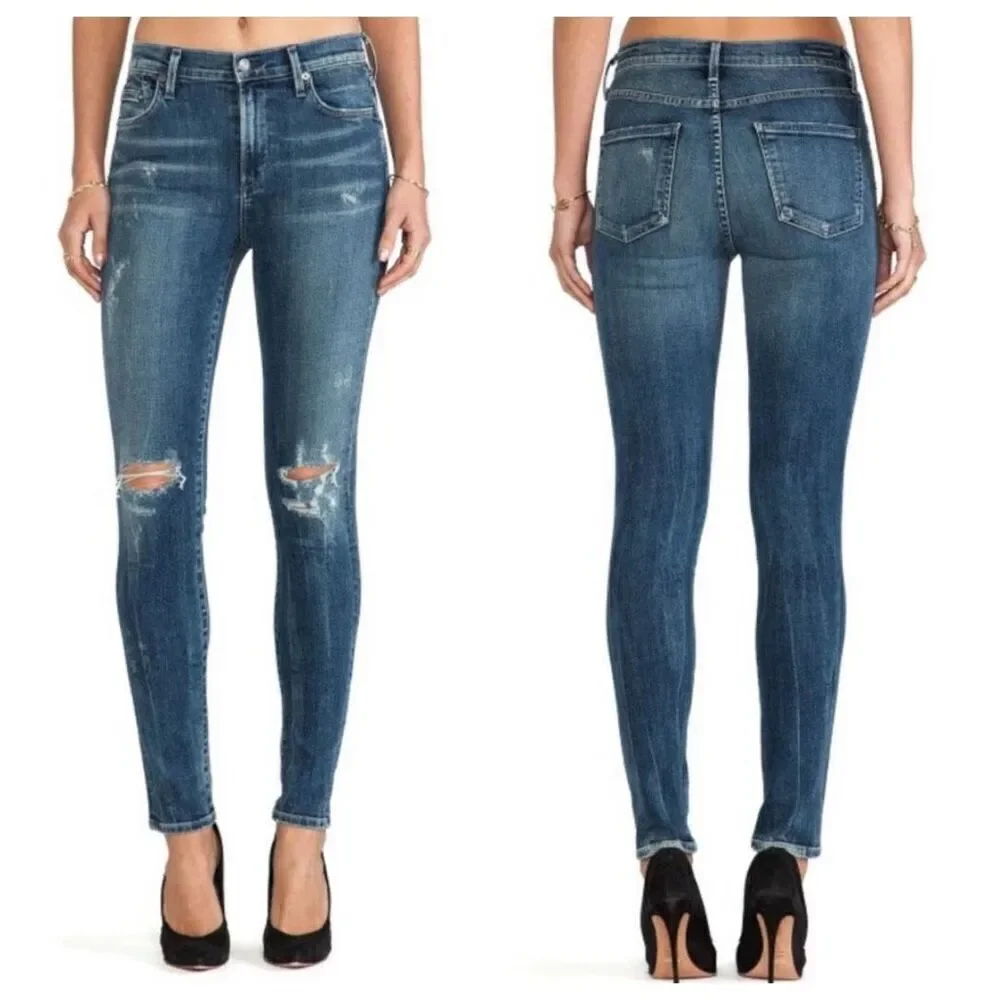 Citizens of Humanity Rocket High Rise Skinny Jeans Size 26